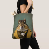 Smart Chipmunk Tote Bag (Dichtbij)