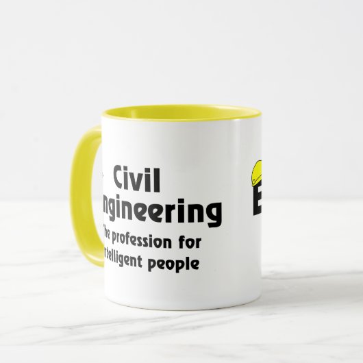 Smart Civil Engineer Mok (Voorkant links)