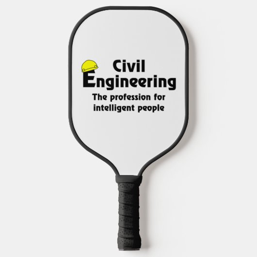 Smart Civil Engineer Pickleball Paddle (Voorkant)