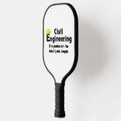Smart Civil Engineer Pickleball Paddle (Links)
