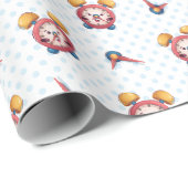 Smart Clock Collectie - Blauw inpakpapier (Rol Hoek)