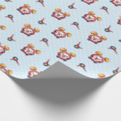 Smart Clock Collectie - Blauw inpakpapier (Hoek)