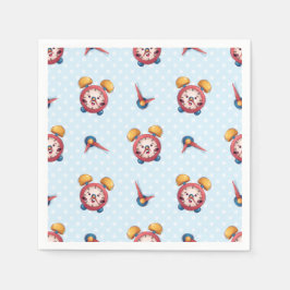 Smart Clock Collectie - Blauw Servet