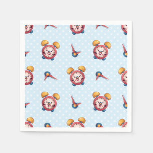 Smart Clock Collectie - Blauw Servet