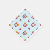 Smart Clock Collectie - Blauw Servet (Hoek)