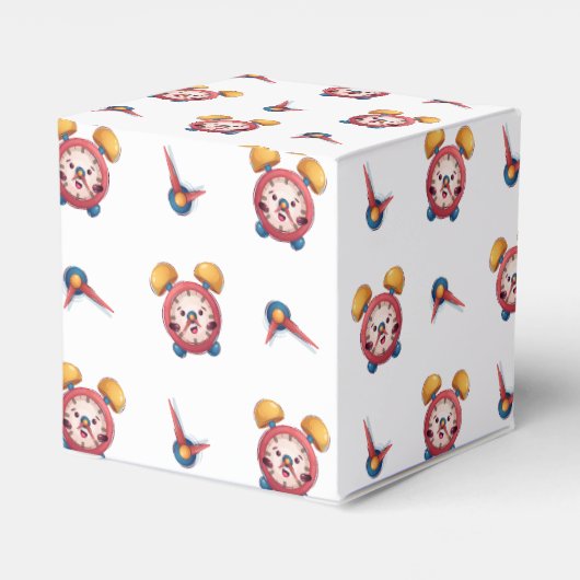 Smart Clock Collectie - Wit Bedankdoosjes (Achterkant)