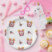 Smart Clock Collectie - Witboek Borden Papieren Bordje (Feest)