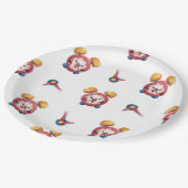 Smart Clock Collectie - Witboek Borden Papieren Bordje (Gekanteld)