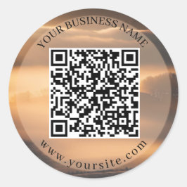 Smart Connect: Zakelijke QR Code Sticker