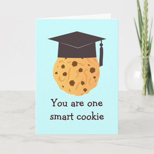 Smart Cookie Afstuderen Wenskaart Kaart (Voorkant)