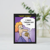 "Smart Cookie" Briefkaart (Staand voorkant)