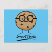 Smart Cookie Chocolate Chip Cookies Glasses Briefkaart (Voorkant)