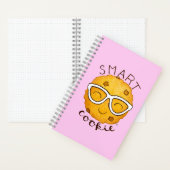 Smart Cookie, Cute Cookie met Eyeglasses Notitieboek (Binnen)
