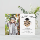 Smart Cookie Foto Kinder Afstuderen Aankondiging (Staand voorkant)