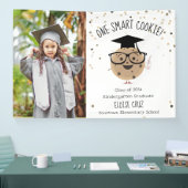 Smart Cookie Foto Kinder Afstuderen Aankondiging Spandoek (Beurs)