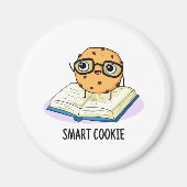 Smart Cookie Funny Chocolate Chip Cookie Pun Magneet (Voorkant)