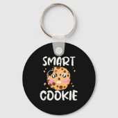 Smart Cookie - Funny Idiom Joke Tee Sleutelhanger (Voorkant)