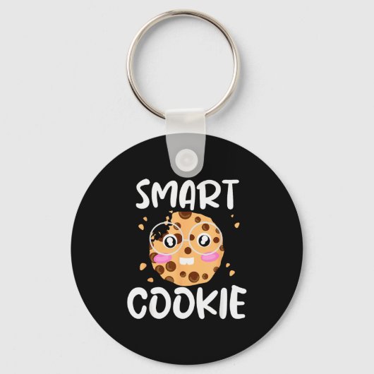Smart Cookie - Funny Idiom Joke Tee Sleutelhanger (Voorkant)