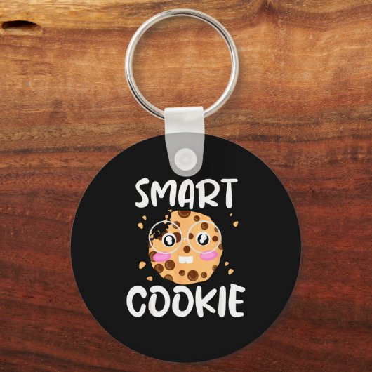 Smart Cookie - Funny Idiom Joke Tee Sleutelhanger (Voorkant)