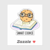 Smart Cookie Grappige Snack Pun Sticker (Vel)