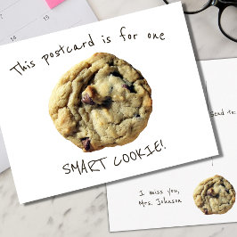 Smart Cookie I Miss You School Teacher Briefkaart