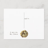 Smart Cookie I Miss You School Teacher Briefkaart (Achterkant)