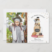 Smart Cookie Milkshake Afstuderen foto aankondigin Kaart (Voorkant)