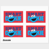Smart Cookie Monster Rechthoekige Sticker (Vel)