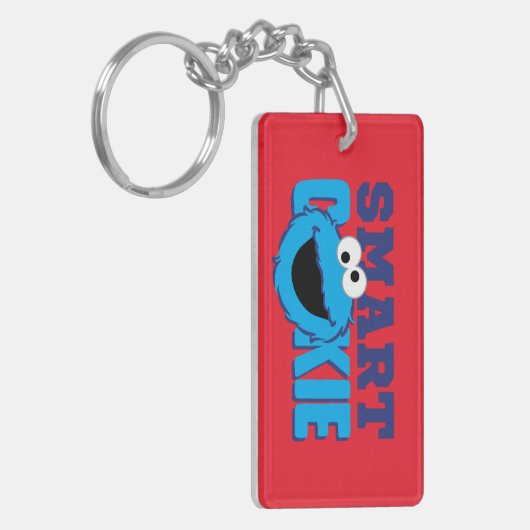 Smart Cookie Monster Sleutelhanger (Voorkant Links)
