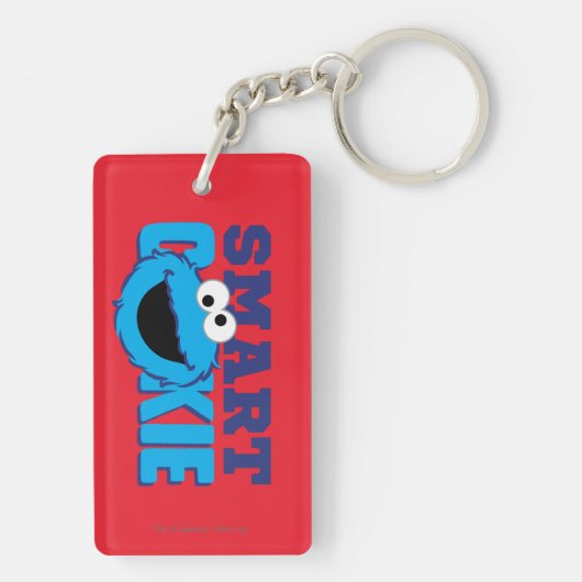 Smart Cookie Monster Sleutelhanger (achterkant)