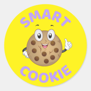 Smart Cookie Ronde Sticker