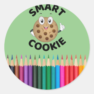 Smart Cookie Ronde Sticker