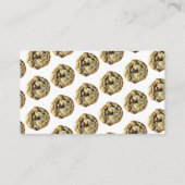 Smart Cookie Teacher Behavior Beloning Punch Kaart Visitekaartje (Achterkant)