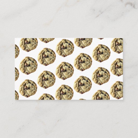 Smart Cookie Teacher Behavior Beloning Punch Kaart Visitekaartje (Achterkant)