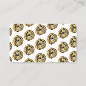 Smart Cookie Teacher Behavior Beloning Punch Kaart Visitekaartje (Achterkant)