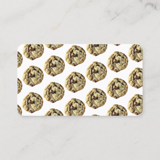 Smart Cookie Teacher Behavior Beloning Punch Kaart Visitekaartje (Achterkant)