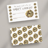 Smart Cookie Teacher Behavior Beloning Punch Kaart Visitekaartje