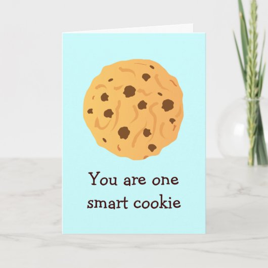 Smart Cookie Wenskaart Kaart (Voorkant)
