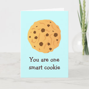 Smart Cookie-Wenskaart Kaart
