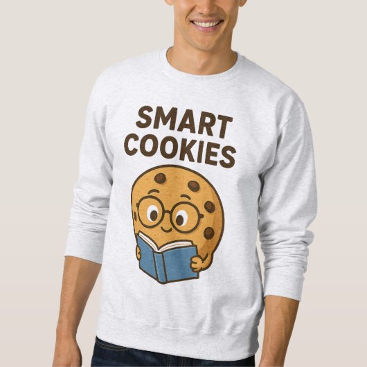 Smart Cookies – Learn, Grow, Shine 🍪📚 Trui (Voorkant)