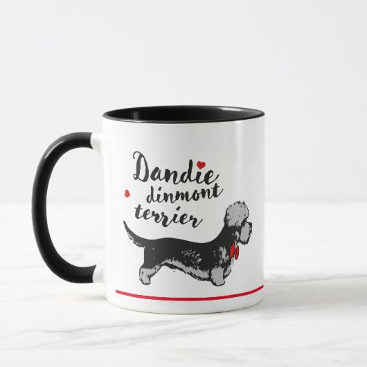 Smart Dandie dinmont terrier Mok (Links)