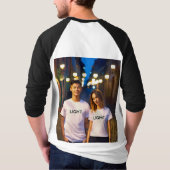 Smart: de toekomst van moderne letters t-shirt (Achterkant)