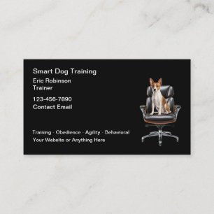 Smart Dog Training Class Visitekaartjes