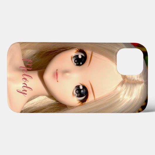 Smart Doll Melody Culture Japan, foto naam Case-Mate iPhone Case (Achterkant (horizontaal))