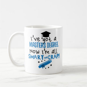 Smart en Crap Masters Degree Afstuderen Mok