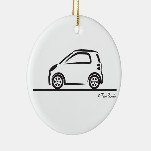 Smart Fortwo Side Keramisch Ornament (Rechts)