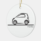 Smart Fortwo Side Keramisch Ornament (Links)
