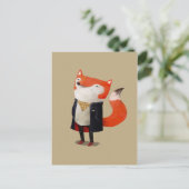 Smart Fox Briefkaart (Staand voorkant)