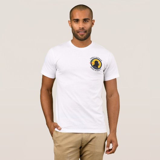 Smart Gear Science Caveman STEM Pocket Logo T-shirt (Voorkant volledig)