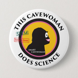Smart Gear Science Caveoman STEM Ronde Button 7,6 Cm